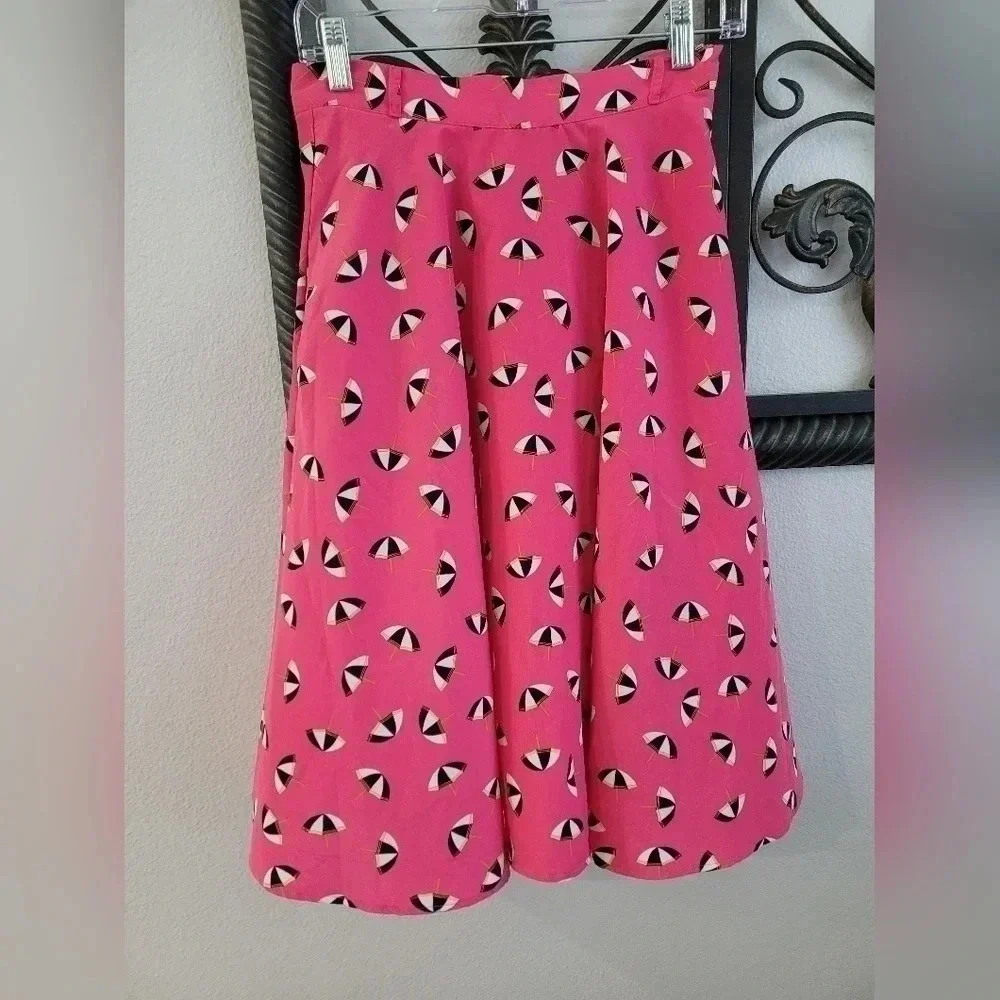 Modcloth A-Line Umbrella Midi Skirt